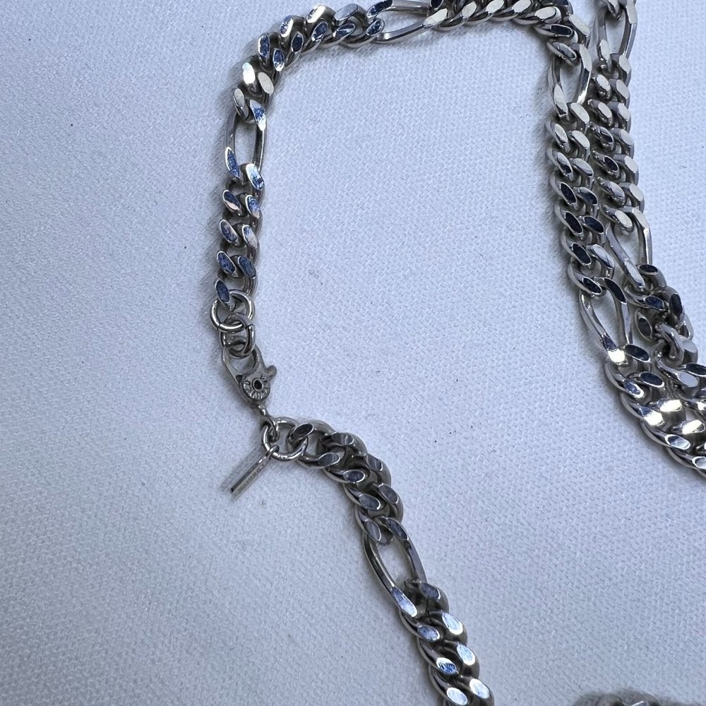 Monet – Figaro Link 30” Silver-Tone Chain Necklace - Picture 5 of 6